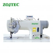 Direct drive dobule needle machine, with Qixing control box, auto trimmer, small hook (YND hook), split needle bar